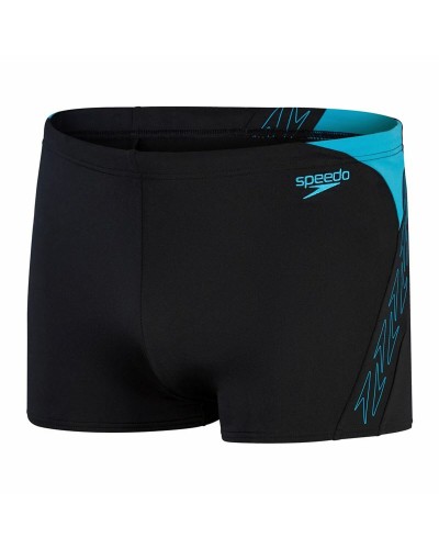 Speedo Hyper Boom Splice: Men's Black Swimsuit, Performance and Style
