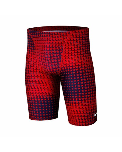 Nike Jammer Hombre: Bañador Rojo/Azul Oscuro - Rendimiento y Comodidad
