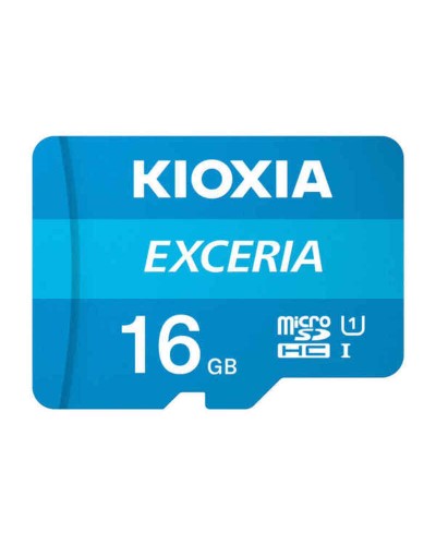 Kioxia Exceria Micro SD 64GB UHS-I C10 + Adaptador - Azul
