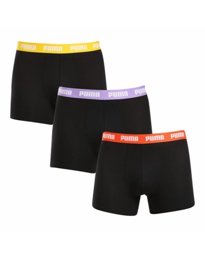 Puma Boxer Uomo Nero Cotone Elasticizzato - Intimo Sportivo Comfort

