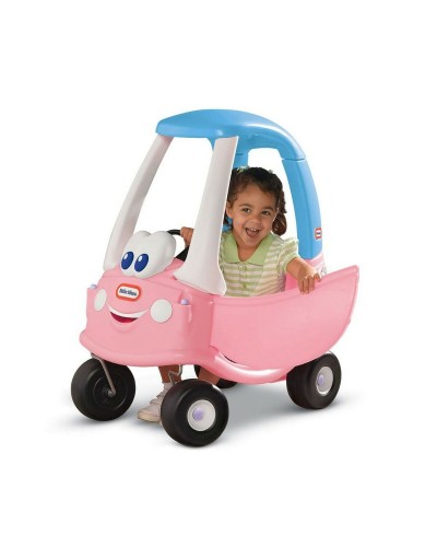 Little Tikes Cozy Princess Trotteur Bébé Fille Bleu Rose 72x44x84cm
