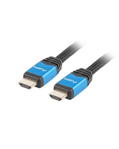 Lanberg Câble HDMI 4K Ultra HD Mâle/Mâle - Noir - Haute Qualité
