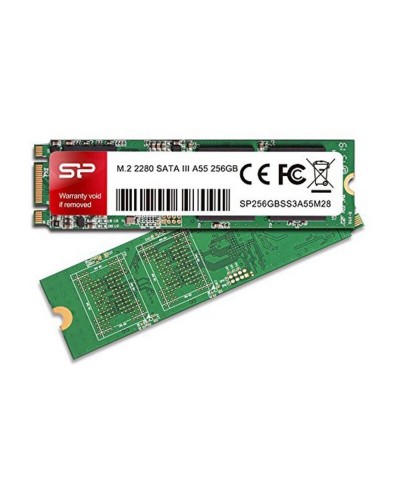 Silicon Power A55 SSD M.2 256GB - Disque Dur Interne PCIe NVMe Gen3x4
