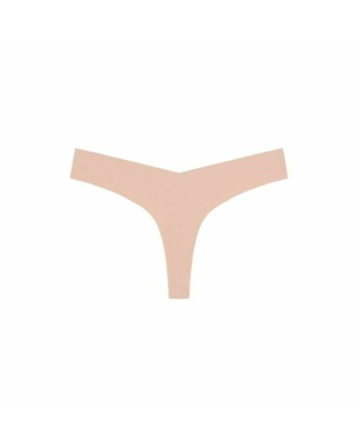 Black Limba Tanga Etna Marron Clair - Lingerie Femme Sensuelle
