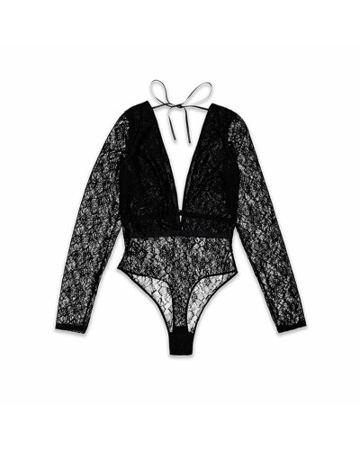 Body de Mujer Manga Larga Negro - Limba Sade - Elegante & Cómodo
