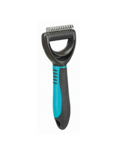 Trixie Pet Hair Brush - Self-Cleaning Slicker Brush

