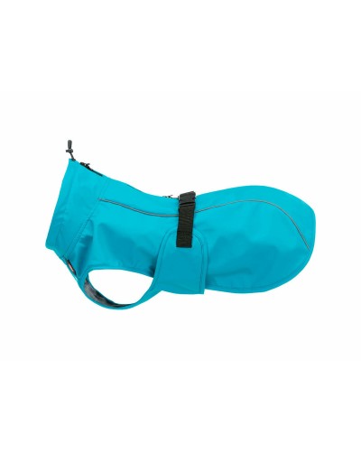Trixie Vimy Manteau pour Chien Turquoise XS - Imperméable Coupe-vent
