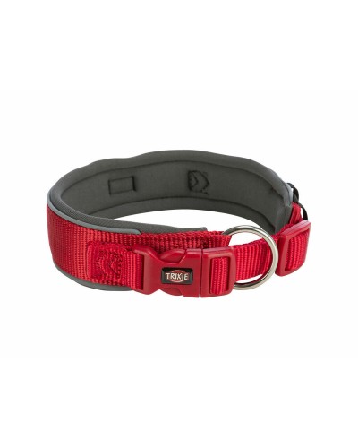 Collar para Perros Trixie Premium Rojo Grafito XS/S 27-35cm Ajustable
