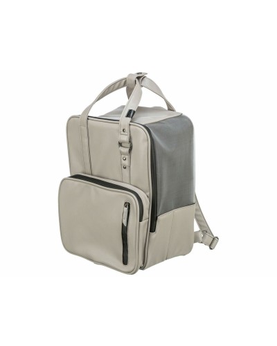 Trixie CityStyle Bolso Transporte Mascotas Gris Claro 30x20x40cm - Viaje Confortable
