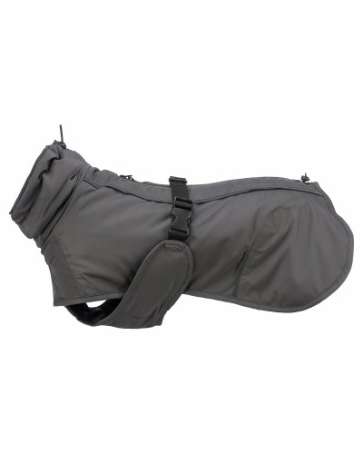 Trixie Hundemantel Limoux Grau XL - Wasserdicht, Warm, Bequem
