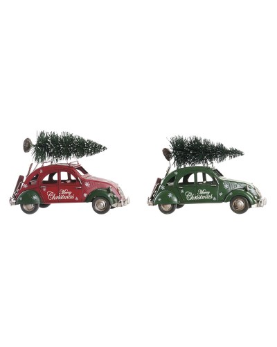 DKD Home Decor: Metal Car Statue - 26cm Vintage (2 Units)
