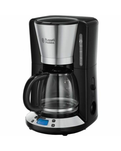 Russell Hobbs Cafetera Americana 1.25L Gris - 1100W - Filtro Lavable
