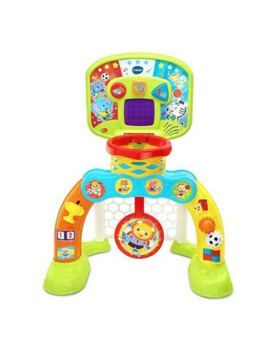 VTech Basketball-Tor Aktivitätscenter: Interaktives Lernspielzeug (1-3 Jahre)
