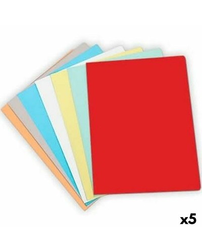 Subfolder Elba Rood A4 50 Onderdelen (5 Stuks)