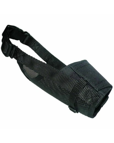 Muselière pour Chien Noire Taille Moyenne - Sûre, Confortable, Anti-étouffement
