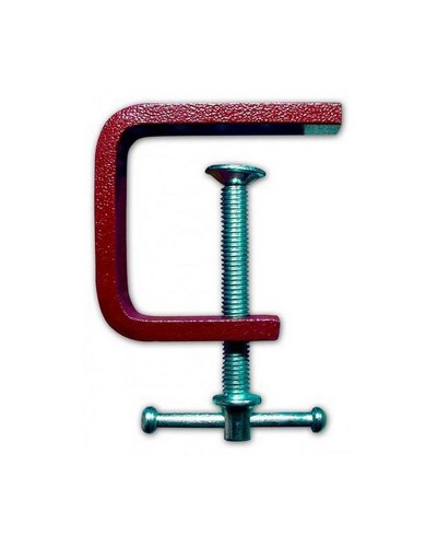 Serre-joint à vis Piher 7 cm pour travaux de marqueterie
