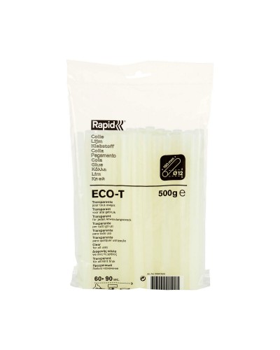 Rapid Stick di Colla a Caldo ECO-T | Trasparente | Ø 12 x 190 mm | 500 g