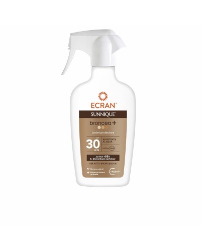 Solmjölk Ecran Sunnique Broncea+ Solbränna Spf 30 (270 ml)