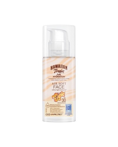 Hawaiian Tropic Silk Air Soft SPF 30 - Protezione Solare Viso 50ml
