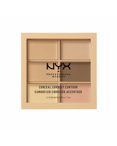 Meikkisetti NYX Conceal Correct Contour 6 x 1,5 g Kuormalava 1,5 g