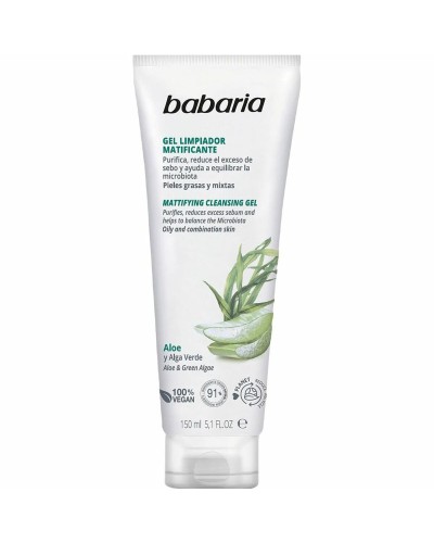 Babaria Aloe Vera Gesichtsreinigungsgel - Mattierend & Reinigend 150ml
