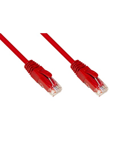 Link Cavo Rete Categoria 6a Non Schermato Utp Awg24 Colore Rosso Halogenfree Mt 1,5