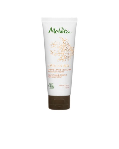 Feuchtigkeitsspendende Handcreme L'Argan Bio Melvita (75 ml)