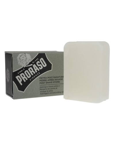Proraso Alum Block Aftershave: Soothing, Astringent, Post Shave - 100g
