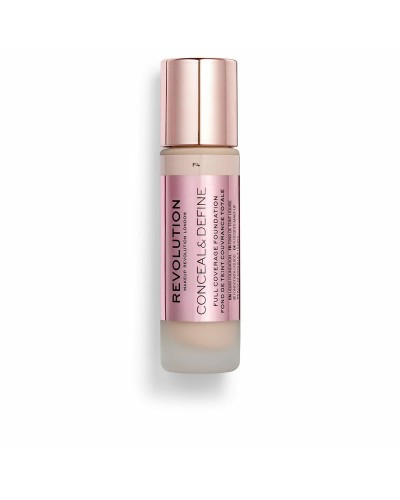 Revolution Conceal & Define F4 - Fond de Teint Fluide Couvrance Moyenne - 23ml
