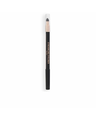 Revolution Streamline Eyeliner 2in1 Black - Highly Pigmented Eye Pencil
