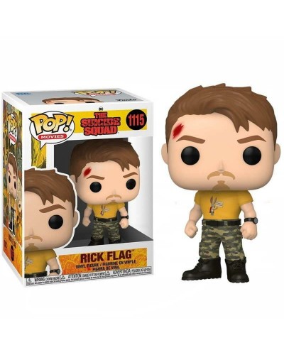 Funko Pop! The Suicide Squad Rick Flag #1115 - Figurine de Collection
