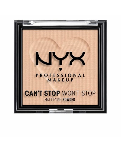 NYX Can't Stop Won't Stop Puder Kompakt Light Medium - 6g - Mattes Finish
