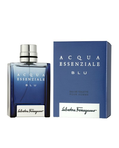 Profumo Uomo Salvatore Ferragamo EDT Acqua Essenziale Blu 50 ml