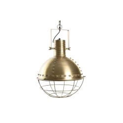 Lámpara Colgante Dorada DKD Home Decor | 50W | Iluminación Decorativa Elegante
