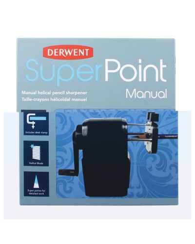 DERWENT Knife Sharpener Black - Easily Sharpens Kitchen Knives
