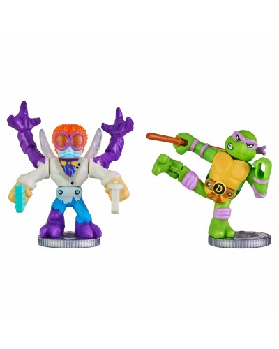 Combat figures Teenage Mutant Ninja Turtles Legends of Akedo: Donatello vs Baxter Stockman