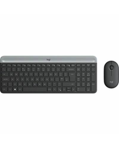 Logitech K120 Clavier USB Standard - Filaire, Silencieux, Bureau/Maison
