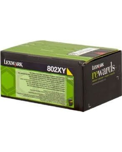 Toner Lexmark 802XY Geel
