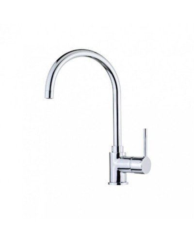 Teka Misure prodotto: 47.6 x 25.4 x 7.6 cm Rubinetto Monocomando Argentato Acciaio Inox
