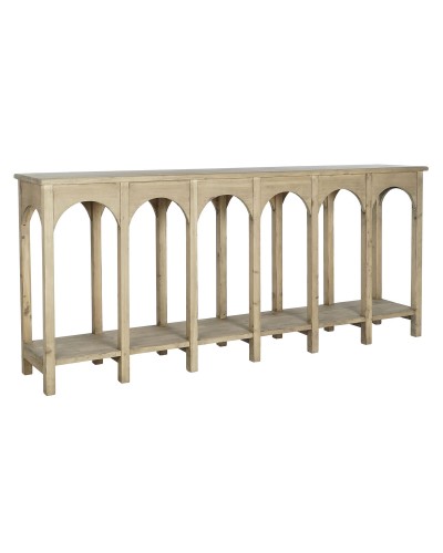 Entrance Table DKD Home Decor Pine Brown 210x38x90 cm, Practical and Spacious
