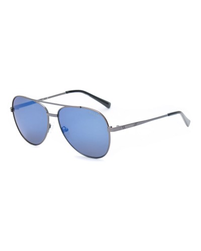 Guess GF5117 Gafas de Sol para Hombre, Lentes Gris Humo, Calibre 58

