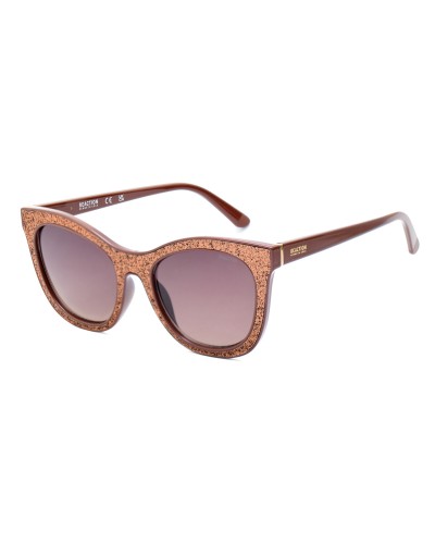 Kenneth Cole Lunettes de Soleil Femme - Verres Dégradés, Monture Écaille de Tortue, RN00016
