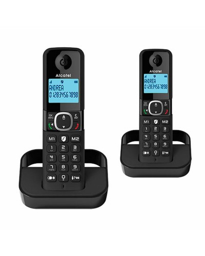 Draadloze telefoon Alcatel F860 DUO Zwart