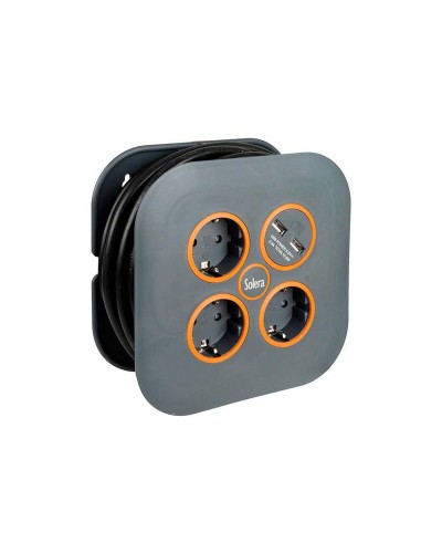 Överspänningsskydd 3 Tomas Schuko Solera 7321usb