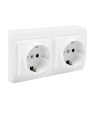 Pistoke Solera mur66u Double Kaksinapainen 16 A