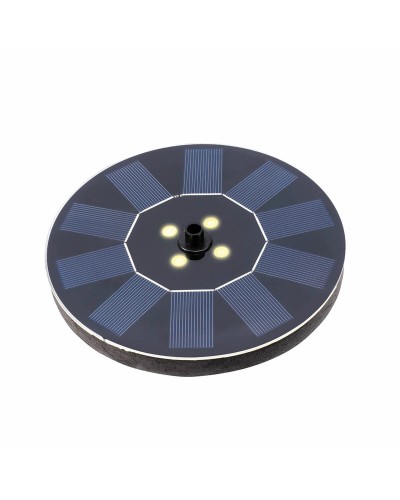 Lumineo Gartenbrunnen 16 cm, Kunststoff Weiß, Dekoration für den Außenbereich
