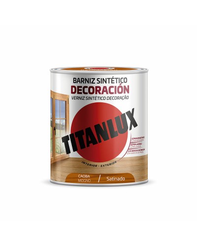 Peinture Titanlux Acajou Satiné, 250 ml
