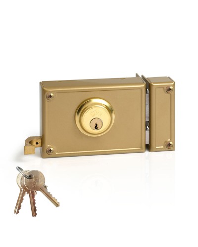 Serratura a Sovrapporre Jis 12-12D, Misura 120 mm, Destra