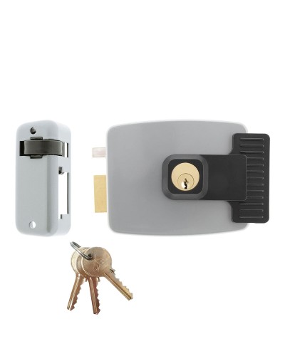 Electrocerrojo Jis 1902i Sobreponer Izquierda, Ideal para Puertas de Metal
