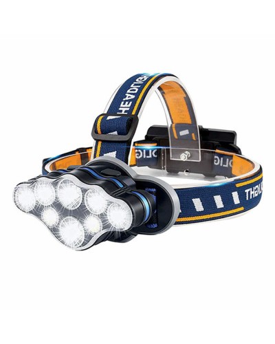 TM Electron Linterna Frontal LED Potente, 3 Modos de Luz - Ideal Camping
